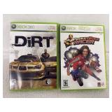 X-Box 360 Dirt & Pocket Bike racer with books