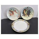 Bavaria Schumann 10" decorative plate & misc...