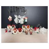 Misc Christmas ornaments - hanger not included