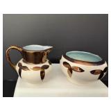Vintage Lancaster Cream & Sugar Set