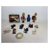 Christmas playing cards & misc