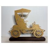 Hand made wood studebaker 11"W x 9"H