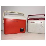 Coleman personal 8 cooler & Free sprite 14 cooler