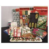 Vtg Gift package cards & misc