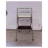 Vtg Step stool chair (seat 24"H)