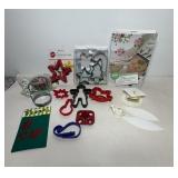 Misc cookie cutters & baking items