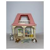 Little Tikes doll house & misc