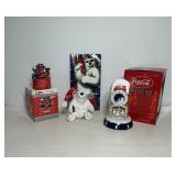 Coca Cola busy bottlers mini action musical box...