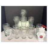 Various Coca Cola Glasses