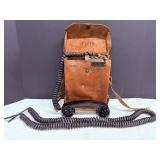 Vtg Signal Corps U.S. Army Field Telephone...