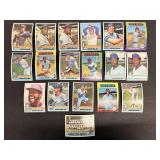 Vtg Baseball trading cards Kansas City Royals