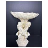 Decorative bird bath 15"H