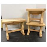 Homemade step stools 15"W x 9"D x 12"H & ...