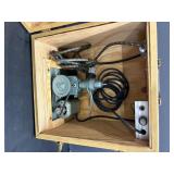 Vtg Atlas Air spray outfit model 1500 air comp