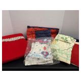 Vtg Doll bed covers