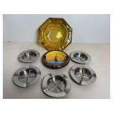 Vtg ashtrays misc sizes