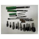 Vtg Countersink bits, reamers & misc