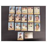 Vtg Baseball trading cards San Diego Padres