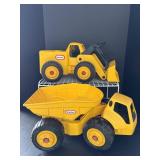 Little Tykes Dump Truck & Bull Dozer