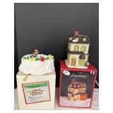 Collectible American Porcelain House &Skating Bear