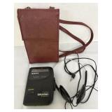 Sony Walkman untested & Crossbody Purse