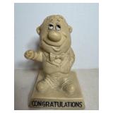 Vtg Russ Berrie" Congratulations"  5"H