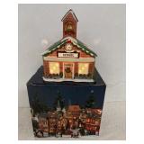 Vintage Dickens Keepsake  Porcelain Lighted School
