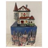 Vintage Dickens Keepsake  Porcelain Lighted House