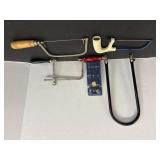 Coping saws with blades