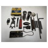 Vtg Vargus deburring tool & misc