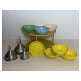 Set of 3 funnels A & D brand, 7sm Gerber..