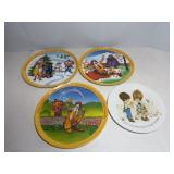Ronald McDonald "dinner plateds (3) 8" dia one ...