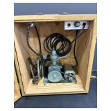Vtg Atlas Air spray outfit model 1500 air comp