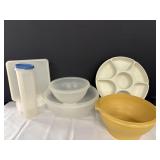 Vintage Tupperware some missing lids