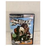 Playstation 2  NFL Street with book