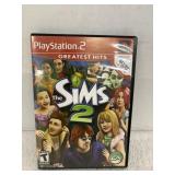 Playstation 2  The Sims 2 with book