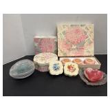 Avon soaps & powder in original boxes