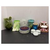 Avon soaps, powder, bath crystals in original box
