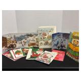 Vtg Advent Calendars, coloring book & misc...