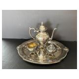 Silver Plated Coffee/Tea Serving Set