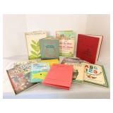Vintage Walt Disney Seven Dwarfs & Various Books