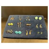 Vintage Pierced Earrings