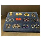 Vintage Pierced Earrings