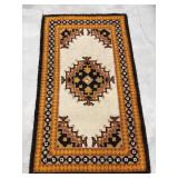Vintage Shillcraft Latch Hook Rug 37"x60"