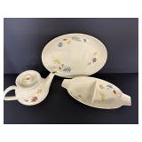 Vintage Franciscan Autumn Teapot & Dishes