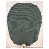 Oval Table Cloth 48"x65" & Christmas Tin