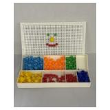 Vintage Peg Board & Pegs