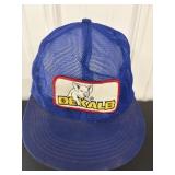 Vintage Dekalb Swine Cap brittle Plastic