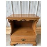 Vintage Kling Maple Night Stand cracked 21"x12"x24