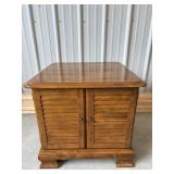 Vintage Record Cabinet 23"x23"x21"H